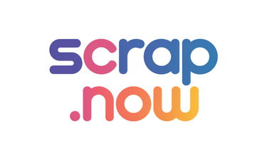Scrap.now - Creative brandable domain for sale