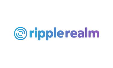RippleRealm.com - Creative brandable domain for sale