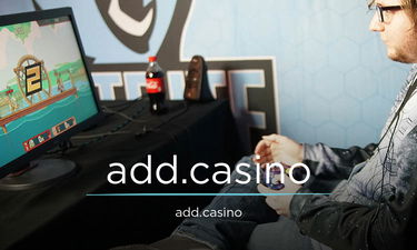 add.casino - Creative brandable domain for sale