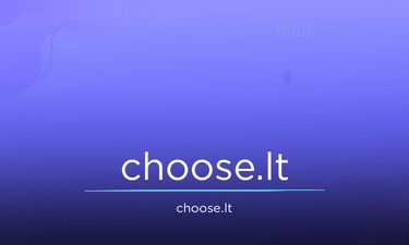 Choose.lt - Creative brandable domain for sale