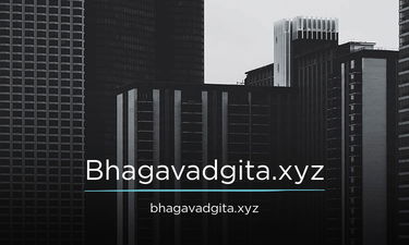 Bhagavadgita.xyz - Creative brandable domain for sale