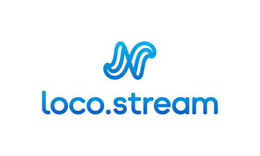 Loco.stream - Creative brandable domain for sale