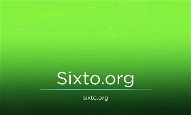 Sixto.org - Creative brandable domain for sale