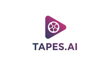 Tapes.ai - Creative brandable domain for sale