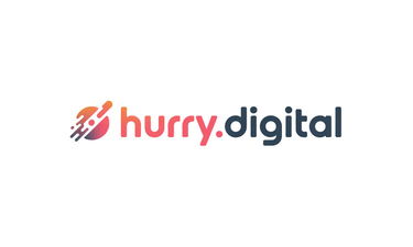 Hurry.digital - Creative brandable domain for sale
