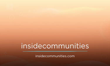 InsideCommunities.com - Creative brandable domain for sale