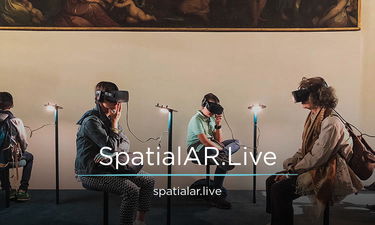 SpatialAR.Live - Creative brandable domain for sale