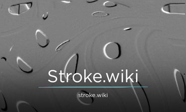stroke.wiki - Creative brandable domain for sale