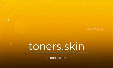 Toners.skin - Creative brandable domain for sale