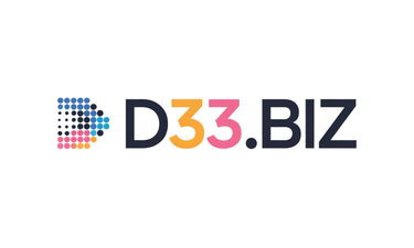 D33.biz - Creative brandable domain for sale