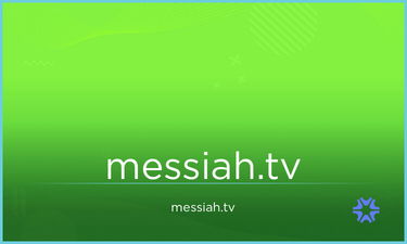 Messiah.tv - Creative brandable domain for sale