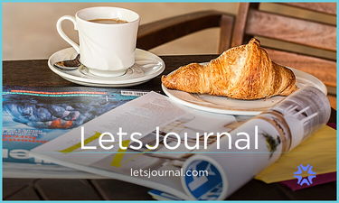 LetsJournal.com - Creative brandable domain for sale