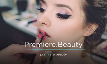 Premiere.Beauty - Creative brandable domain for sale