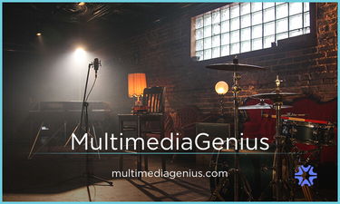 MultimediaGenius.com - Creative brandable domain for sale