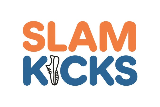 SlamKicks logo