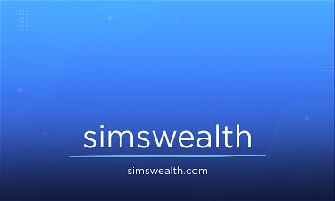 SIMSWealth.com - Creative brandable domain for sale