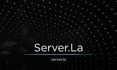Server.la - Creative brandable domain for sale