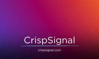 CrispSignal.com - Creative brandable domain for sale
