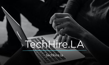 TechHire.LA - Creative brandable domain for sale
