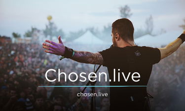 Chosen.live - Creative brandable domain for sale