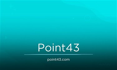 Point43.com - Creative brandable domain for sale