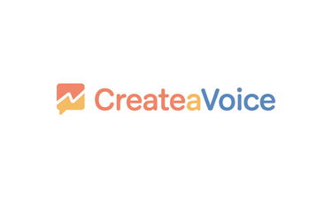 CreateAVoice.com - Creative brandable domain for sale