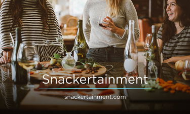 Snackertainment.com - Creative brandable domain for sale