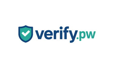 Verify.pw - Creative brandable domain for sale