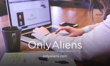 OnlyAliens.com - Creative brandable domain for sale