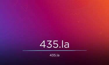 435.LA - Creative brandable domain for sale