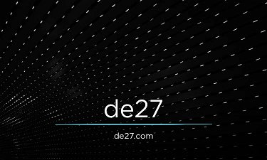 De27.com - Creative brandable domain for sale