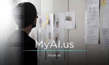 MyAI.us - Creative brandable domain for sale