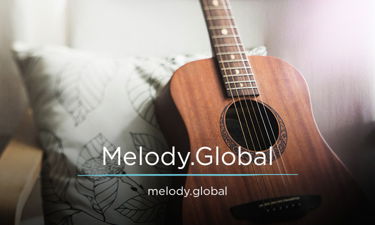 Melody.Global - Creative brandable domain for sale