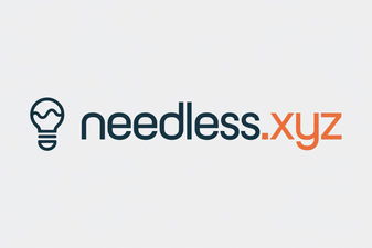 Needless.xyz - Creative brandable domain for sale