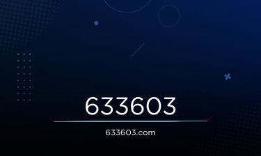 633603.com - Creative brandable domain for sale