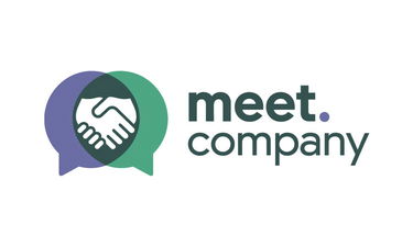 Meet.company - Creative brandable domain for sale