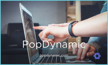 PopDynamic.com - Creative brandable domain for sale