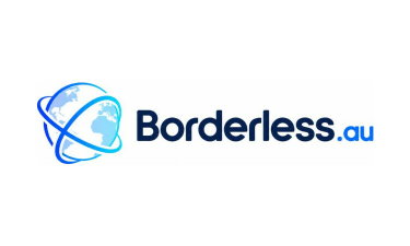 Borderless logo