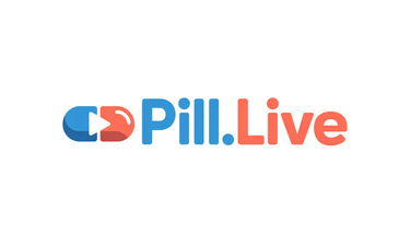 Pill.Live - Creative brandable domain for sale