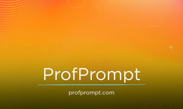 ProfPrompt.com - Creative brandable domain for sale