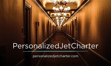 PersonalizedJetCharter.com - Creative brandable domain for sale