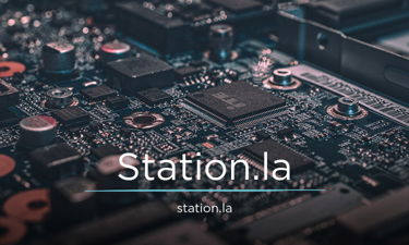 Station.la - Creative brandable domain for sale