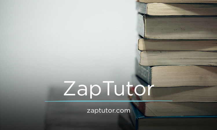 ZapTutor.com - Creative brandable domain for sale