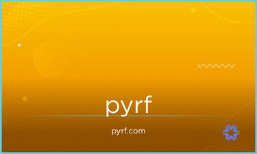 PYRF.com - Creative brandable domain for sale