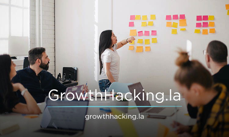 GrowthHacking.la - Creative brandable domain for sale