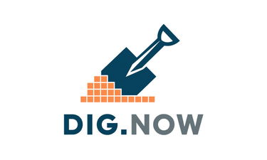 Dig.Now - Creative brandable domain for sale