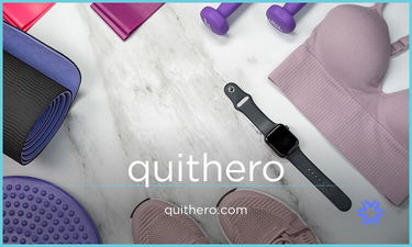 QuitHero.com - Creative brandable domain for sale