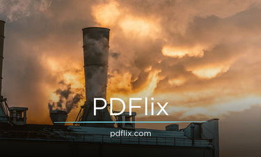 PDFlix.com - Creative brandable domain for sale