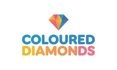 ColouredDiamonds.com - Creative brandable domain for sale