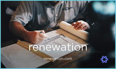 Renewation.com - Creative brandable domain for sale